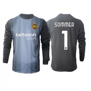 Inter Milan Yann Sommer #1 Portiere Prima Maglia 2025-26 Manica Lunga